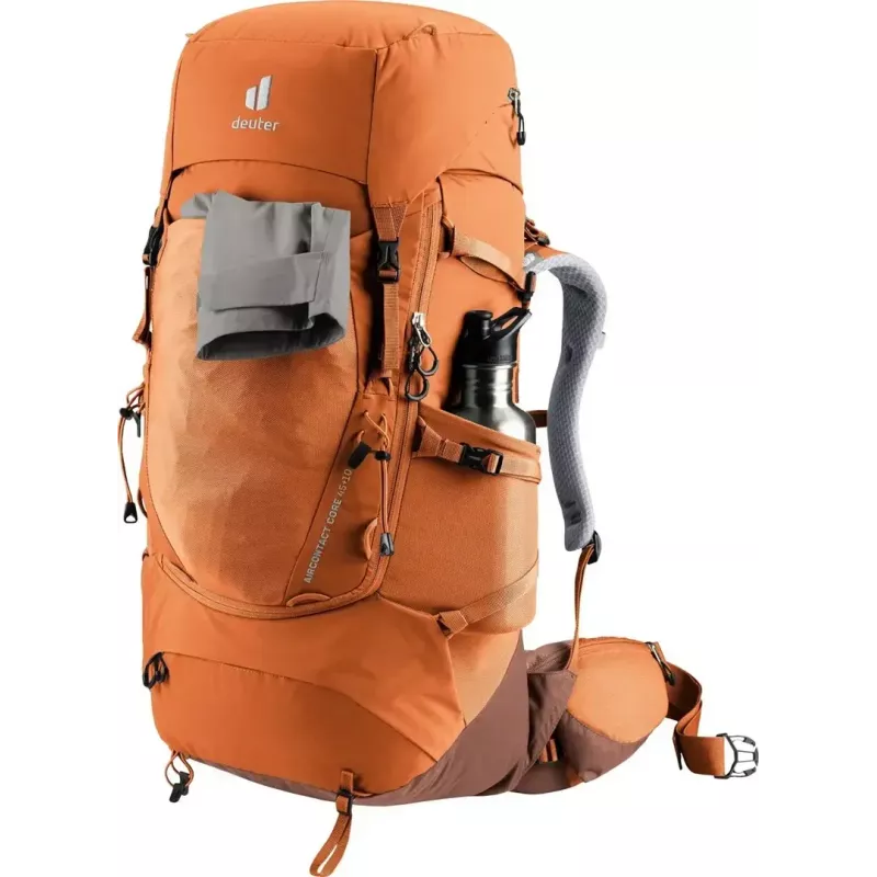 Trekking backpack DEUTER Aircontact Core 45+10 SL — kastan-umbra, 45+10 L maht