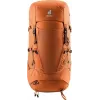 Trekking backpack DEUTER Aircontact Core 45+10 SL — kastan-umbra, 45+10 L maht