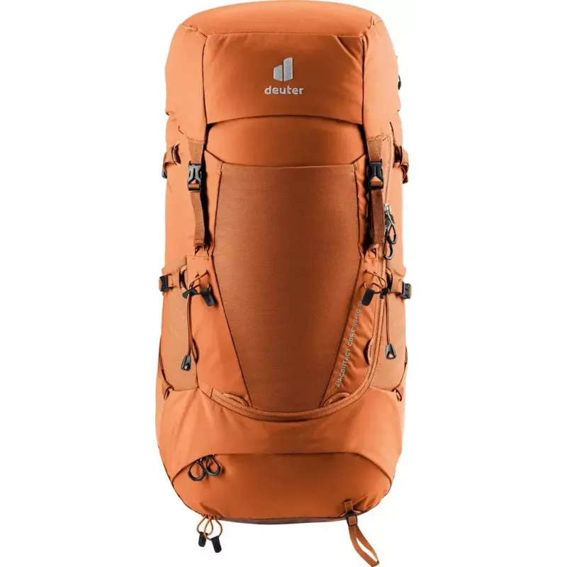 Trekking backpack DEUTER Aircontact Core 45+10 SL — kastan-umbra, 45+10 L maht