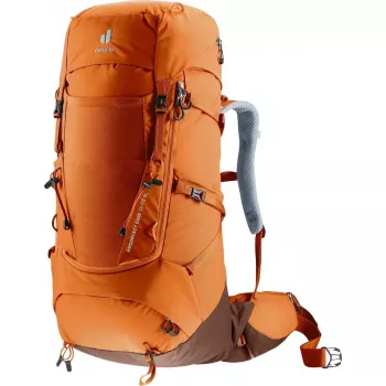 Trekking backpack DEUTER Aircontact Core 45+10 SL — kastan-umbra, 45+10 L maht