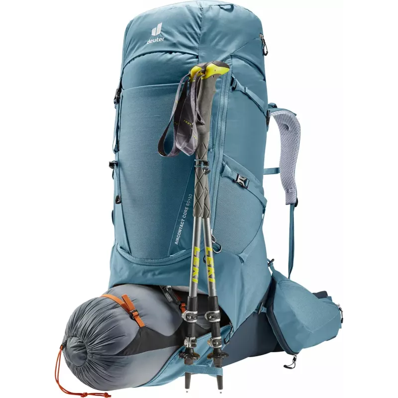Seljakott DEUTER Aircontact Core 60+10, sisemine raam, 60 L (+10 L), 2,31 kg, Sinine