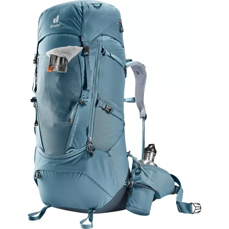Seljakott DEUTER Aircontact Core 60+10, sisemine raam, 60 L (+10 L), 2,31 kg, Sinine