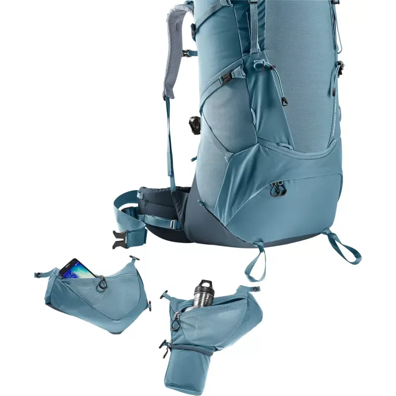 Seljakott DEUTER Aircontact Core 60+10, sisemine raam, 60 L (+10 L), 2,31 kg, Sinine