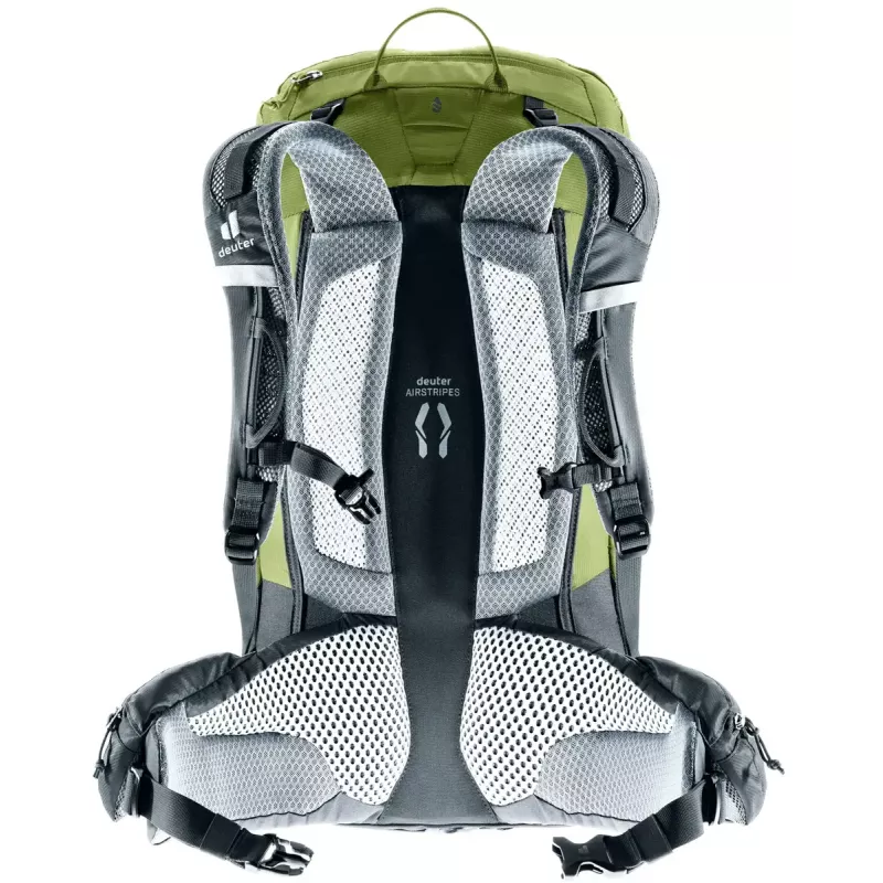 Hiking backpack DEUTER Trail Pro 33 — 33 L, polyamide, rain cover, ventilation, waist belt
