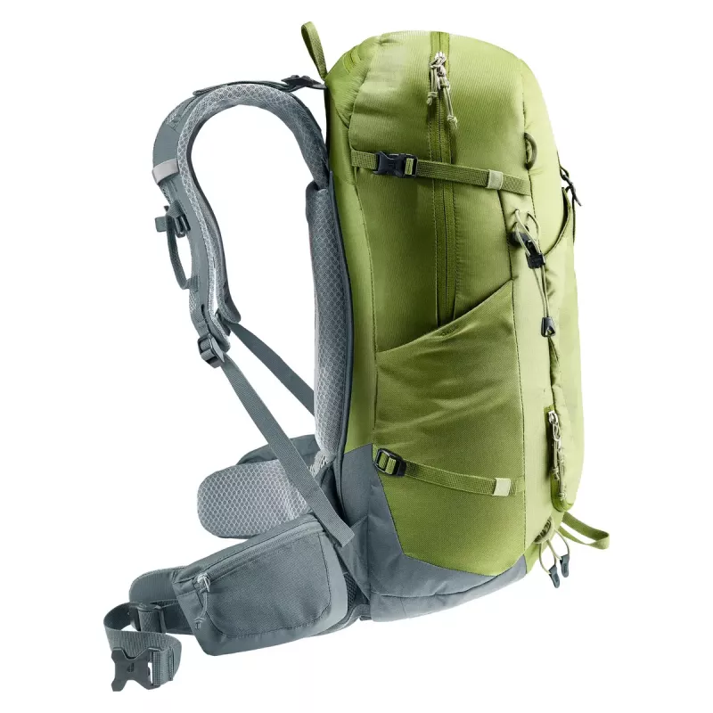 Hiking backpack DEUTER Trail Pro 33 — 33 L, polyamide, rain cover, ventilation, waist belt