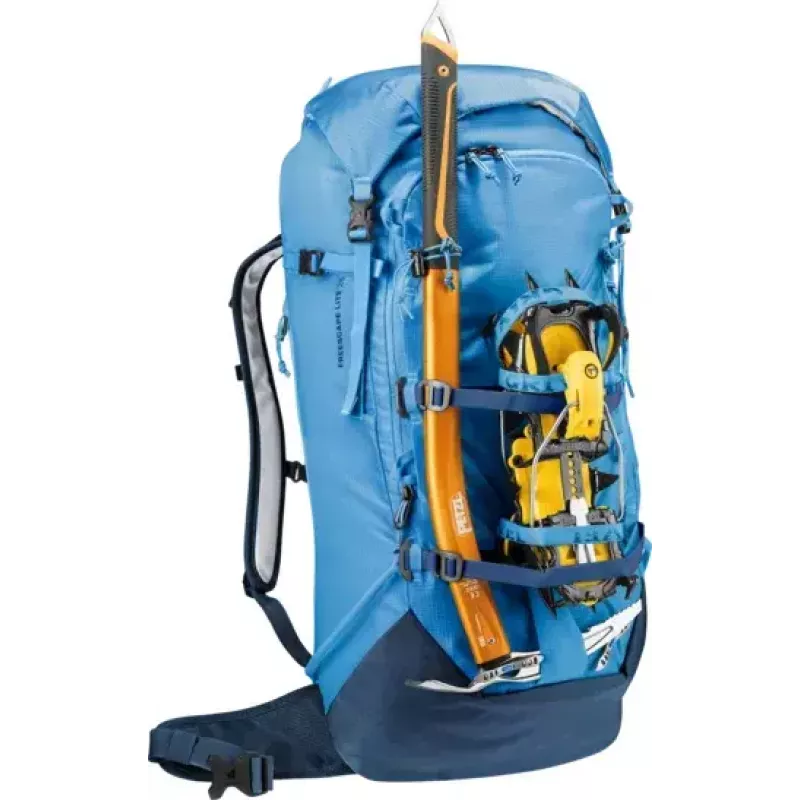 Seljakott DEUTER Freescape Lite 26 L — ilma raamita suusamatkakott, 26 L, 1,18 kg, pealtlaetav, sinine