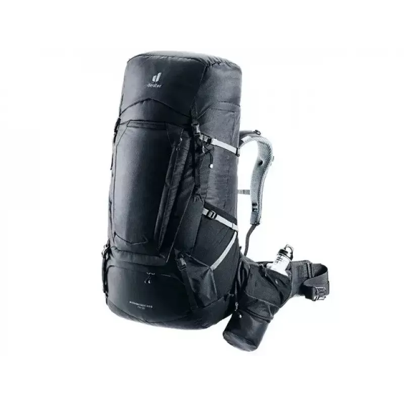 DEUTER Aircontact Pro 75+10 seljakott – 75+10 l, must, vastupidav veekindel