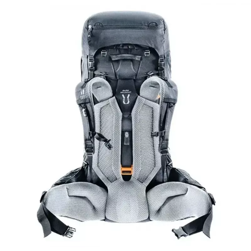 DEUTER Aircontact Pro 75+10 seljakott – 75+10 l, must, vastupidav veekindel