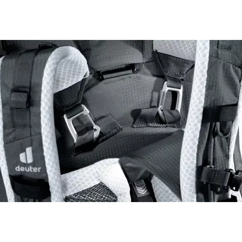 Seljakott DEUTER Aircontact Pro 75+10 SL naistele — 75+10 L, SL sobivus, Graphite, 2,88 kg, nailon