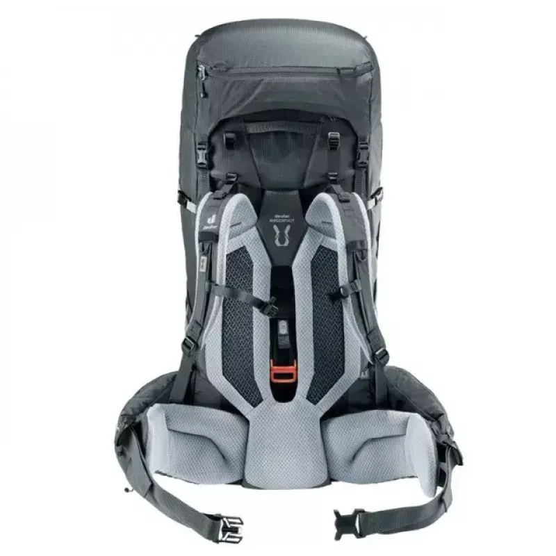 Seljakott DEUTER Aircontact Pro 75+10 SL naistele — 75+10 L, SL sobivus, Graphite, 2,88 kg, nailon
