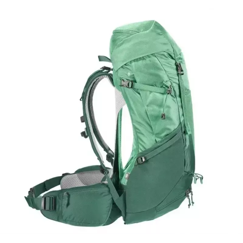 Seljakott DEUTER Futura PRO 34 SL Naiste matkakott, 34 L, taaskasutatud materjal, roheline