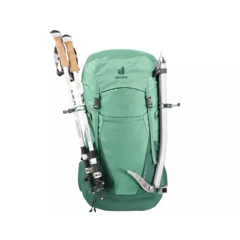 Seljakott DEUTER Futura PRO 34 SL Naiste matkakott, 34 L, taaskasutatud materjal, roheline