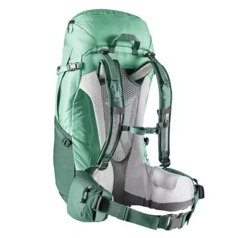 Seljakott DEUTER Futura PRO 34 SL Naiste matkakott, 34 L, taaskasutatud materjal, roheline
