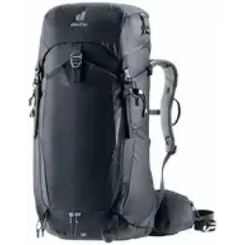 DEUTER Trail PRO 34 SL seljakott — naiste matkakott 34 L, kerge, vastupidav, must