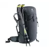 DEUTER Trail PRO 34 SL seljakott — naiste matkakott 34 L, kerge, vastupidav, must