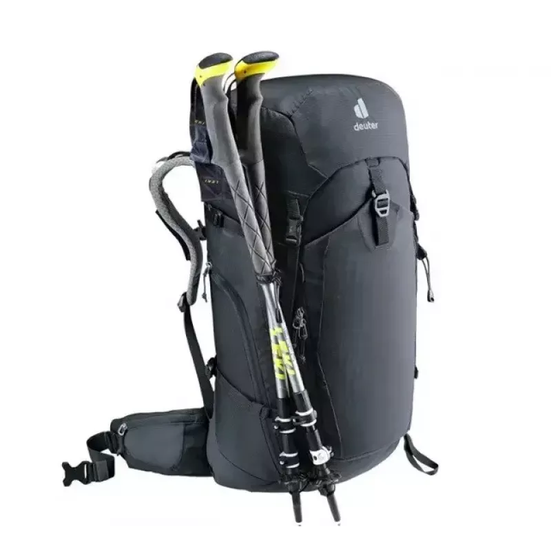 DEUTER Trail PRO 34 SL seljakott — naiste matkakott 34 L, kerge, vastupidav, must