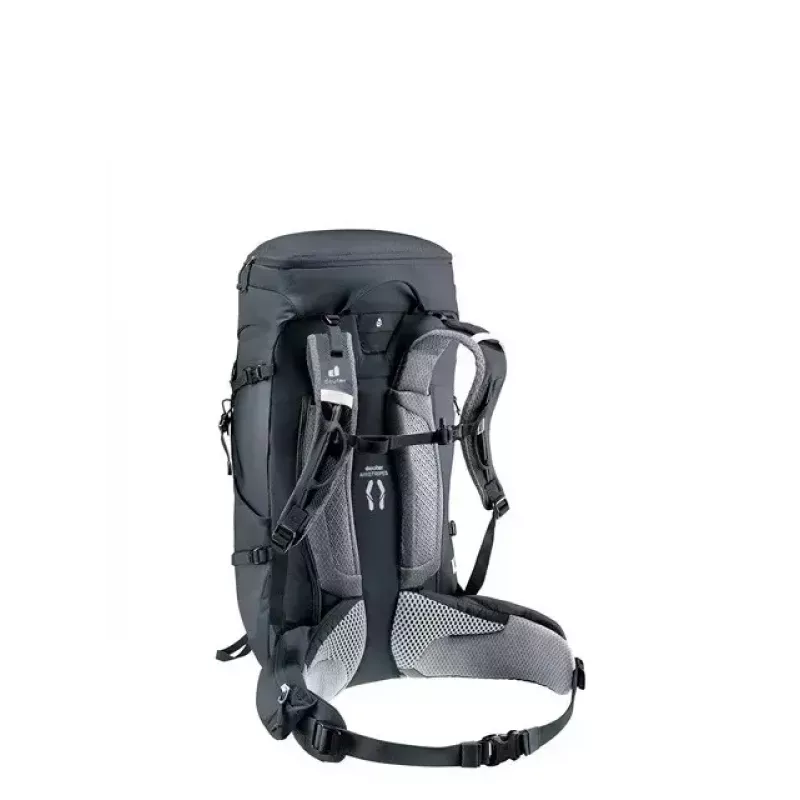 DEUTER Trail PRO 34 SL seljakott — naiste matkakott 34 L, kerge, vastupidav, must
