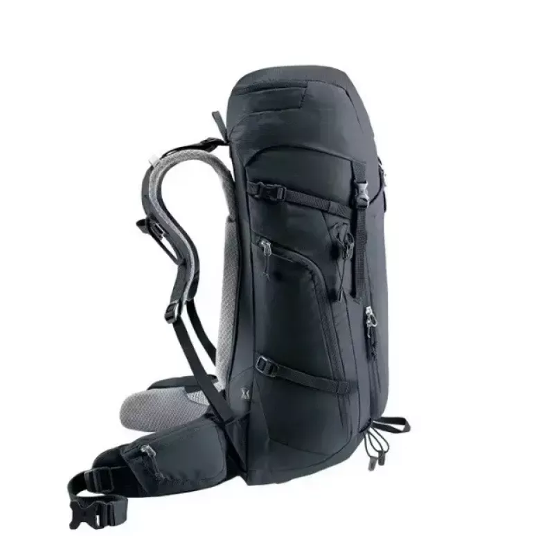 DEUTER Trail PRO 34 SL seljakott — naiste matkakott 34 L, kerge, vastupidav, must