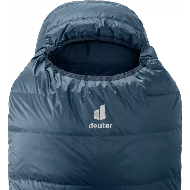 Magamiskott DEUTER Astro 500 EL -2°C / 28°F, täiskasvanute muumiakujuline, 2200×800×520 mm, Ripstop sinine