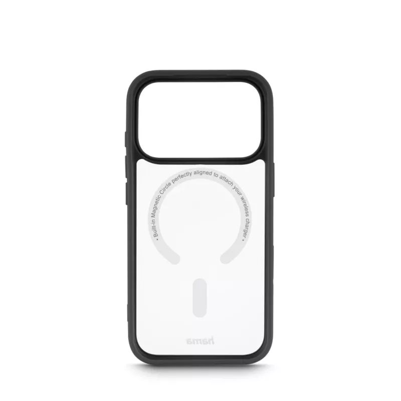 Hama Frame Protect mobiiltelefoniümbrise kate 16 cm (6,3 tolli) läbipaistev, must