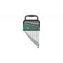 Bosch 1 600 A02 Z9E, 6,7,8,9,10,11,12,13,14,15,16,17,18,19,21 mm, Roostevaba teras, Kroom-vanaadiumteras, Satiin, 15 tk