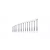 Bosch 1 600 A02 Z9E, 6,7,8,9,10,11,12,13,14,15,16,17,18,19,21 mm, Roostevaba teras, Kroom-vanaadiumteras, Satiin, 15 tk