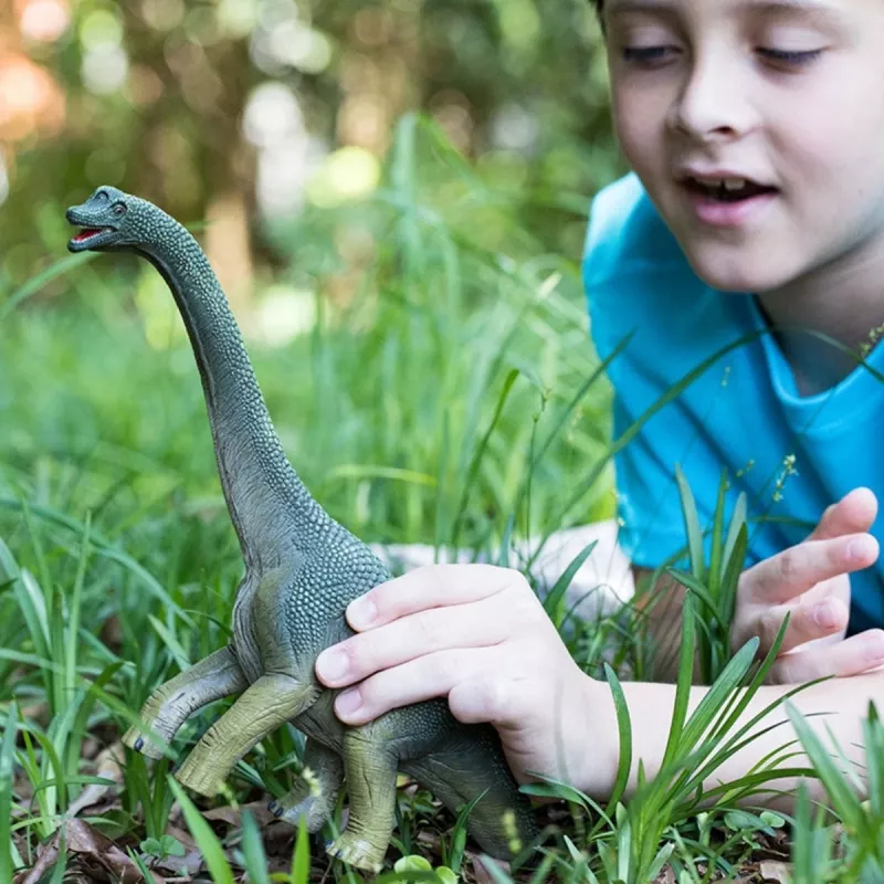 schleich Dinosaurs Brachiosaurus, 4 a, Age of the Dinos, Conquering the Earth, Dinosaurs and volcano, The first giants, Mitmevärviline, Plastik