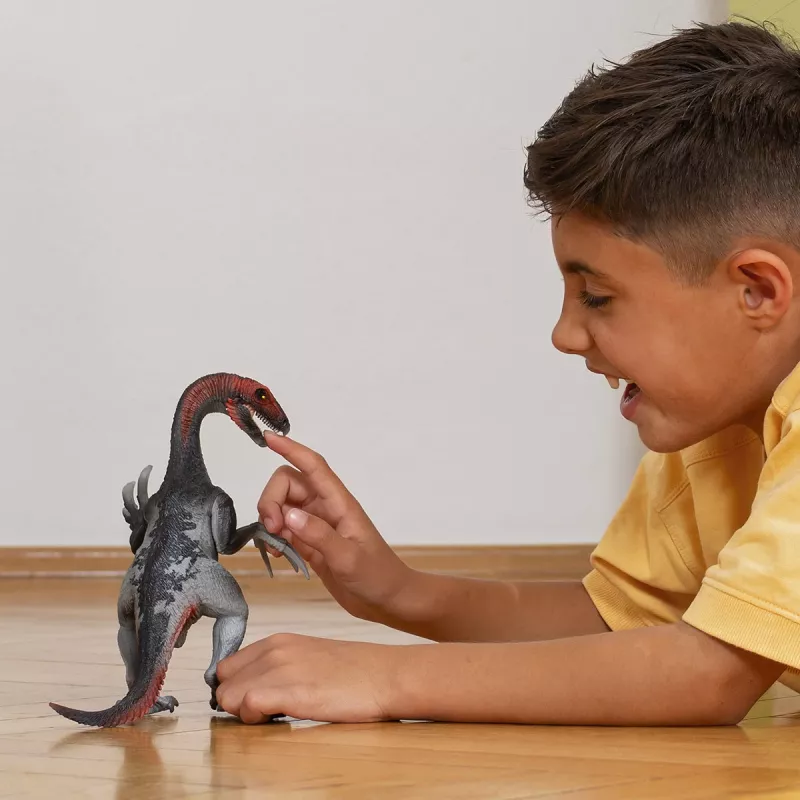 Schleich Dinosaurs Therizinosaurus, 4 a, Maa vallutamine, Dinosaurused ja vulkaan, Mitmevärviline, Plast, 1 tk