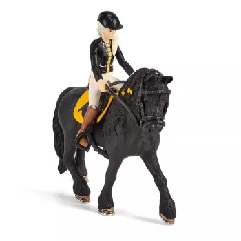 schleich HORSE CLUB Hobukast Tori ja Princessiga, Hobusetall, Hobused, 5 a, Mitmevärviline, Plastik