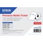 Epson Premium Matte Ticket - rull: 102 mm x 50 m, matte, 107 g/m², 1 tk, 114 mm, 104 mm, 120 mm