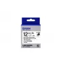 Epson Label Cartridge Iron on LK-4WBQ Must/Valge 12mm (5m)