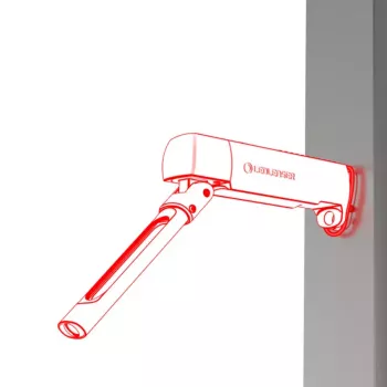 Tasku-töövalgusti Ledlenser 502736 12 W LED Must
