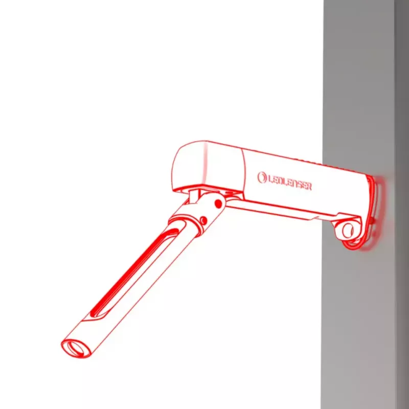 Tasku-töövalgusti Ledlenser 502736 12 W LED Must