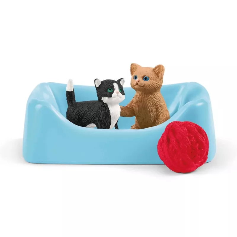 Mängukomplekt Schleich FARM WORLD Mänguaeg armsatele kassidele