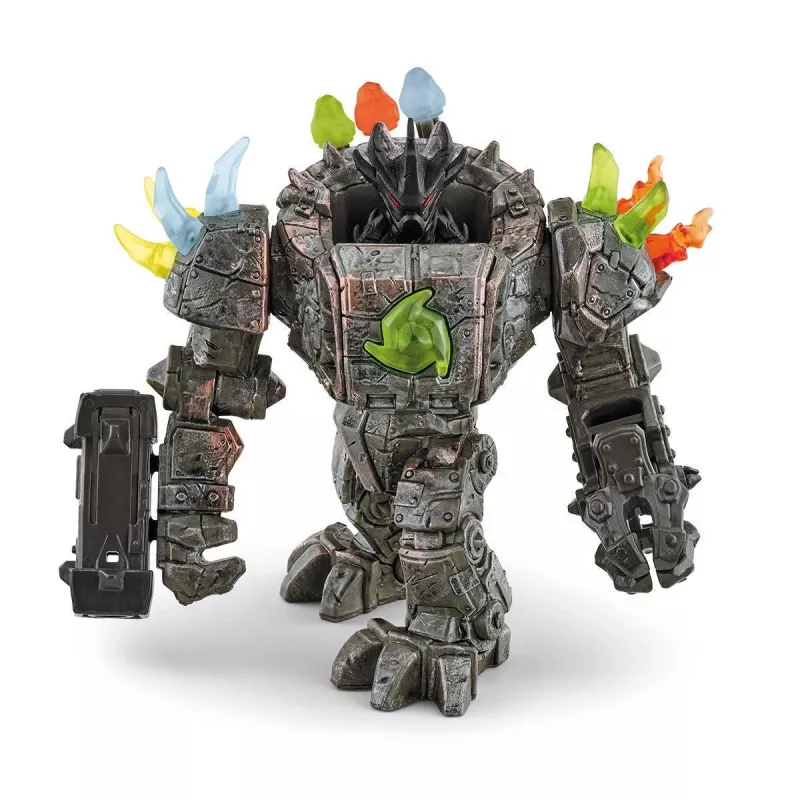 schleich ELDRADOR CREATURES Master Robot koos miniolendiga, mitmevärviline 42549