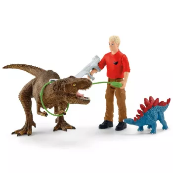 Dinosauruse mänguasi Schleich Tyrannosaurus Rex Attack