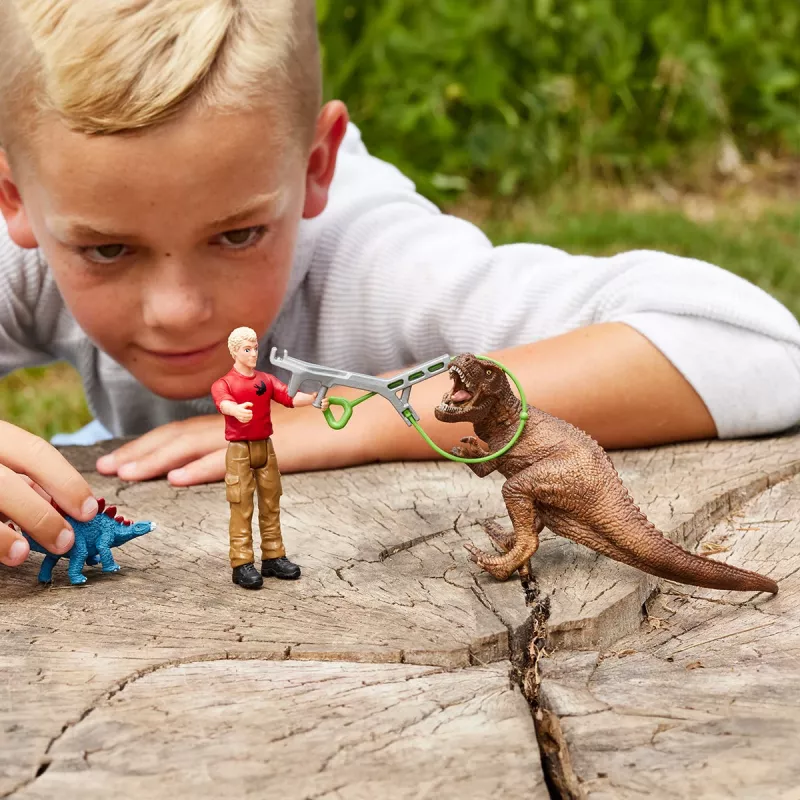 Dinosauruse mänguasi Schleich Tyrannosaurus Rex Attack