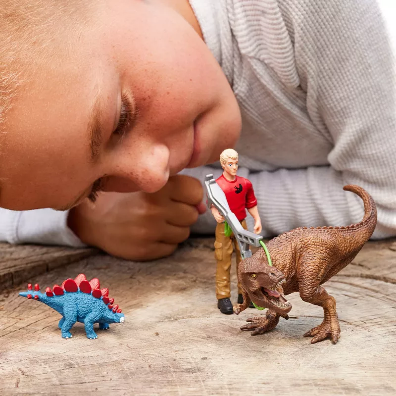 Dinosauruse mänguasi Schleich Tyrannosaurus Rex Attack