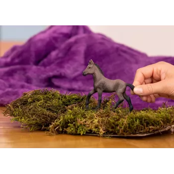 Schleich HORSE CLUB Peruu paso täkkvarsa mängufiguur, 5 a, hobused, pruun, plastik