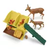 Metsloomade komplekt Schleich 42658S Värvilised söötmistarvikud