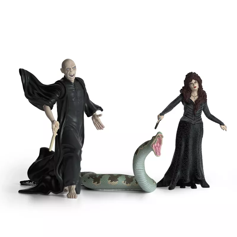 Figuurikomplekt Schleich Lord Voldemort Nagini Bellatrix Lestrange Mitmevärviline