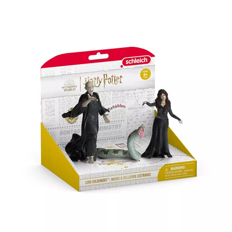 Figuurikomplekt Schleich Lord Voldemort Nagini Bellatrix Lestrange Mitmevärviline