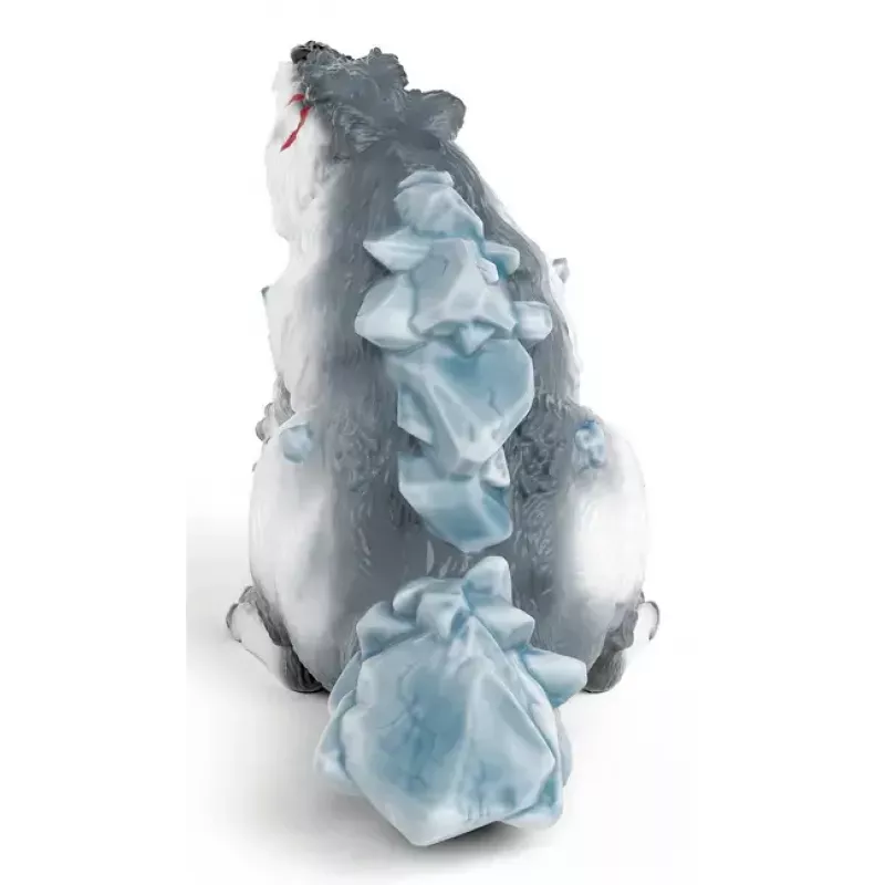 Figuur Schleich ELDRADOR CREATURES Jäähiir, kogumismängufiguur, hall ja valge, alates 7. eluaastast