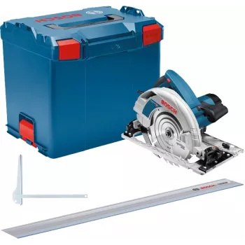 Bosch GKS 85 G + FSN 1400 23.5 cm Must, Sinine 5000 p/min 2200 W