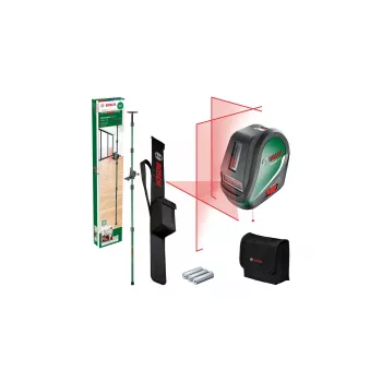 Laserlood Bosch UniversalLevel 3 Maxi Set 0603663903 — iseloodiv, ulatus kuni 30 m