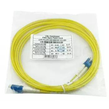 InfiniBand/kiudoptiline kaabel BlueOptics LRCABLE50M-BO 50 m LC kollane