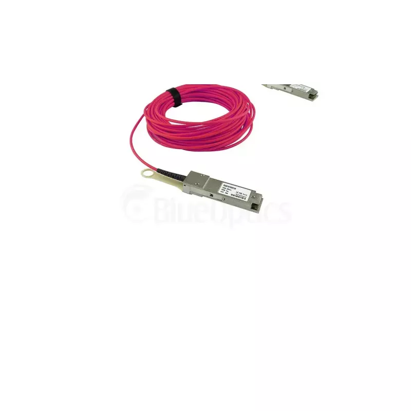 BlueOptics InfiniBand/fiiberoptiline AOC-kaabel QSFP56–QSFP56 7 m (roosa)