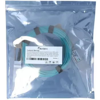 Fiiberoptiline InfiniBand kaabel BlueOptics QSFP56–QSFP56 15 m oranž