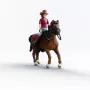 schleich HORSE CLUB Hannah & Cayenne, 5 a, Hobused, Mitmevärviline