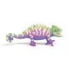 schleich Caspar kameeleon vikerkaarevärvides, 3 a, Mitmevärviline, Plastik